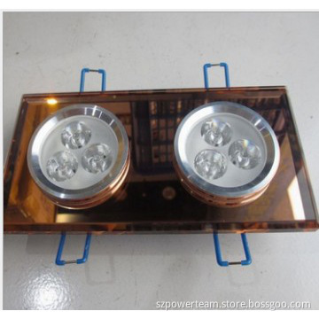 ShenZhen 6w IP44 LED down lighting/crystal aisle lights/spot lights